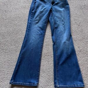 Sonoma Women's Dark Blue Flared Jeans